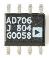 ±18V 8 핀 SOIC N T/R AD706JRZ-REEL ADI 연산 증폭기, 이중 저전력 증폭기