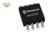 24LC01B-I/SN 플래쉬 메모리 데이터 스토리지, 마이크로칩 시리얼 이이피롬 1K 비트 3.3V/5V