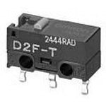 D2F-01F-T 옴론 SMD 딥 스위치 SPDT 핀 플런저 0.1A 30VDC 0.74N 관통 구멍
