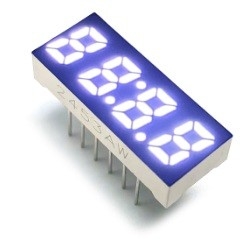 4 디지트 전자식 디지털 게시판, 타이머를 위한 0.25 인치 7 부분 LED 디스플레이